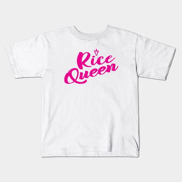 Rice Queen Kids T-Shirt by ProjectX23Red